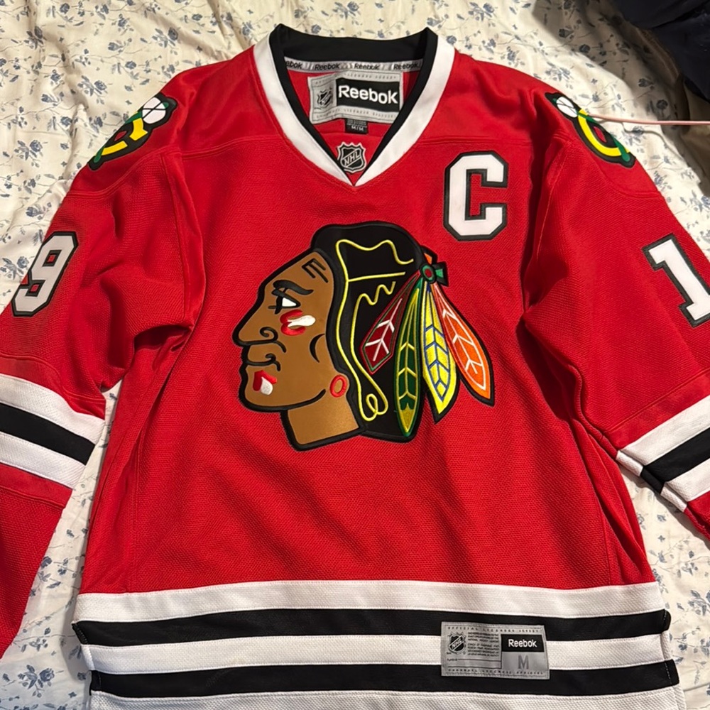 Reebok Red Hockey Jersey